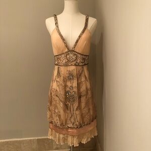 Sue Wong Beaded Sequin Dress